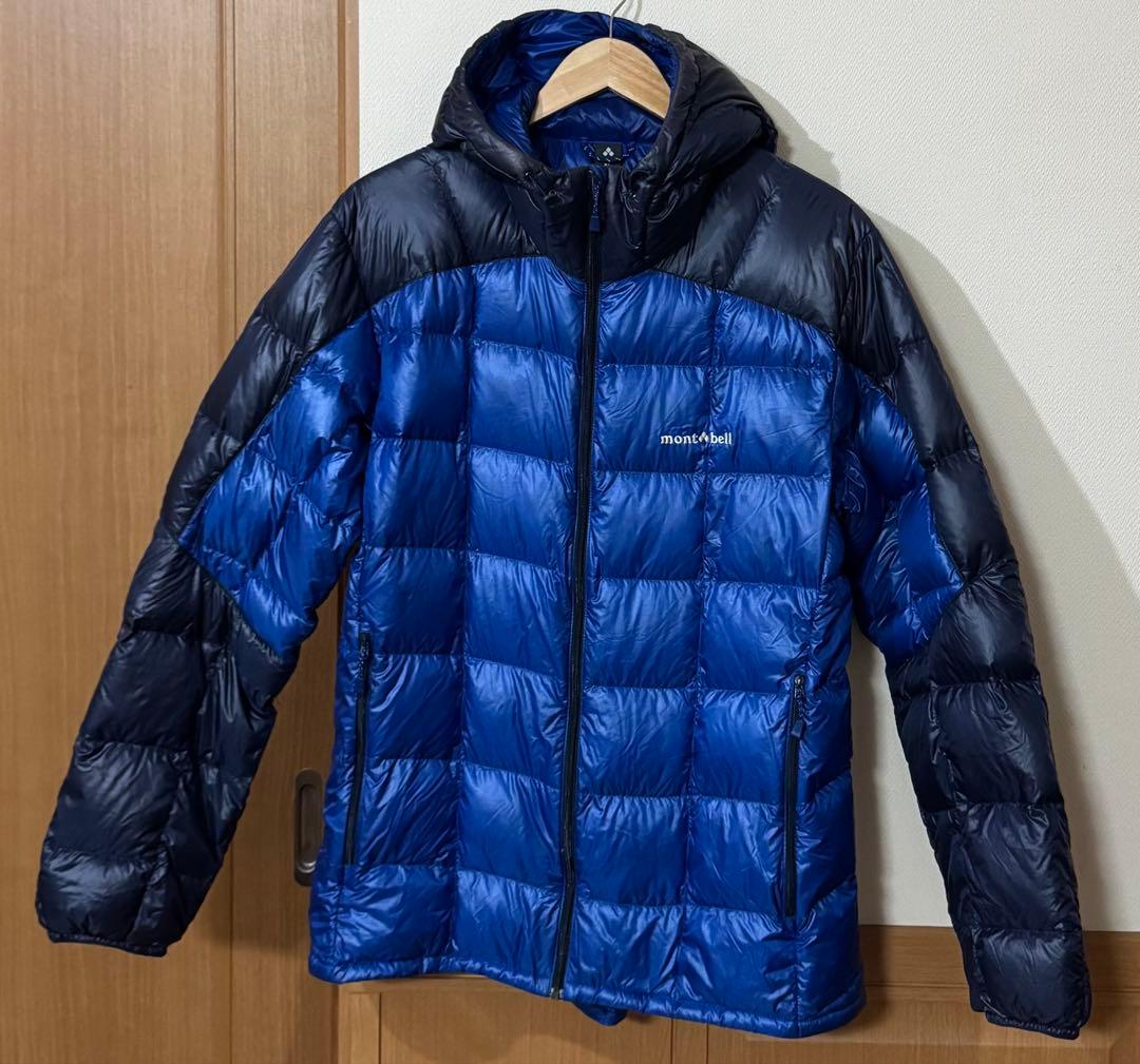 希少 美品 廃盤カラー mont-bell モンベル スペリオダウンパーカー
