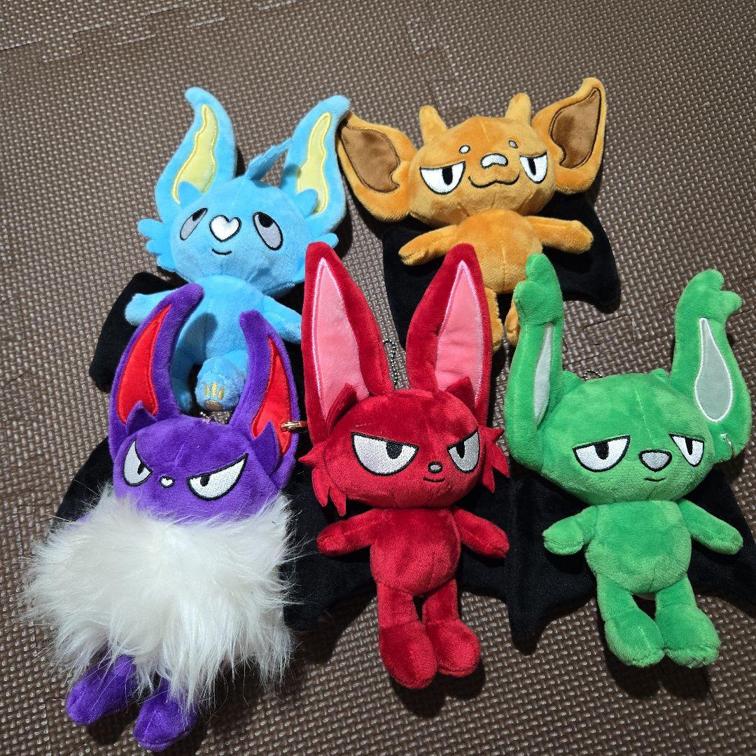 ACUO コムドット BB5 ぬいぐるみ5体セットBB5袋付き ACUO様専用 コムドット BB5 ぬいぐるみ5体セットBB5袋付き