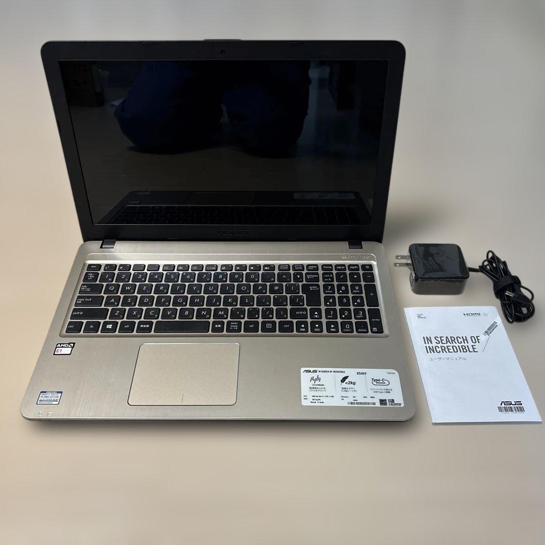ASUS X540Y ノートPC 15.6インチ ASUS X540Y ノートPC 15.6インチ - メルカリ