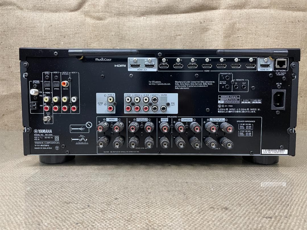 ヤマハ AVレシーバー RX-A4A AVENTAGE 7.1ch ヤマハ