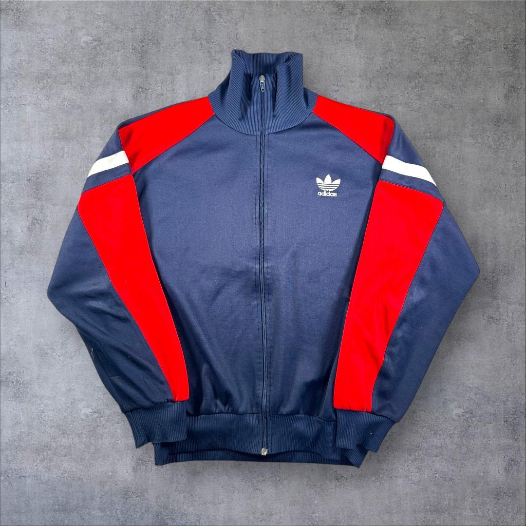 90s adidas アディダス トラックジャケット ネイビー あのちゃん あのちゃん着用！【adidas/アディダス】トラックジャケット | 古着屋