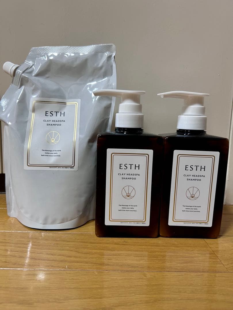 新品未使用！ESTH クレイヘッドスパシャンプー 詰替セット ESTH / クレイヘッドスパシャンプー 詰替え用(760g)の公式商品情報