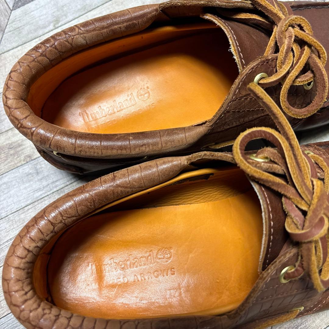 希少 ティンバーランド アローズ別注 デッキシューズ 3eye ボート