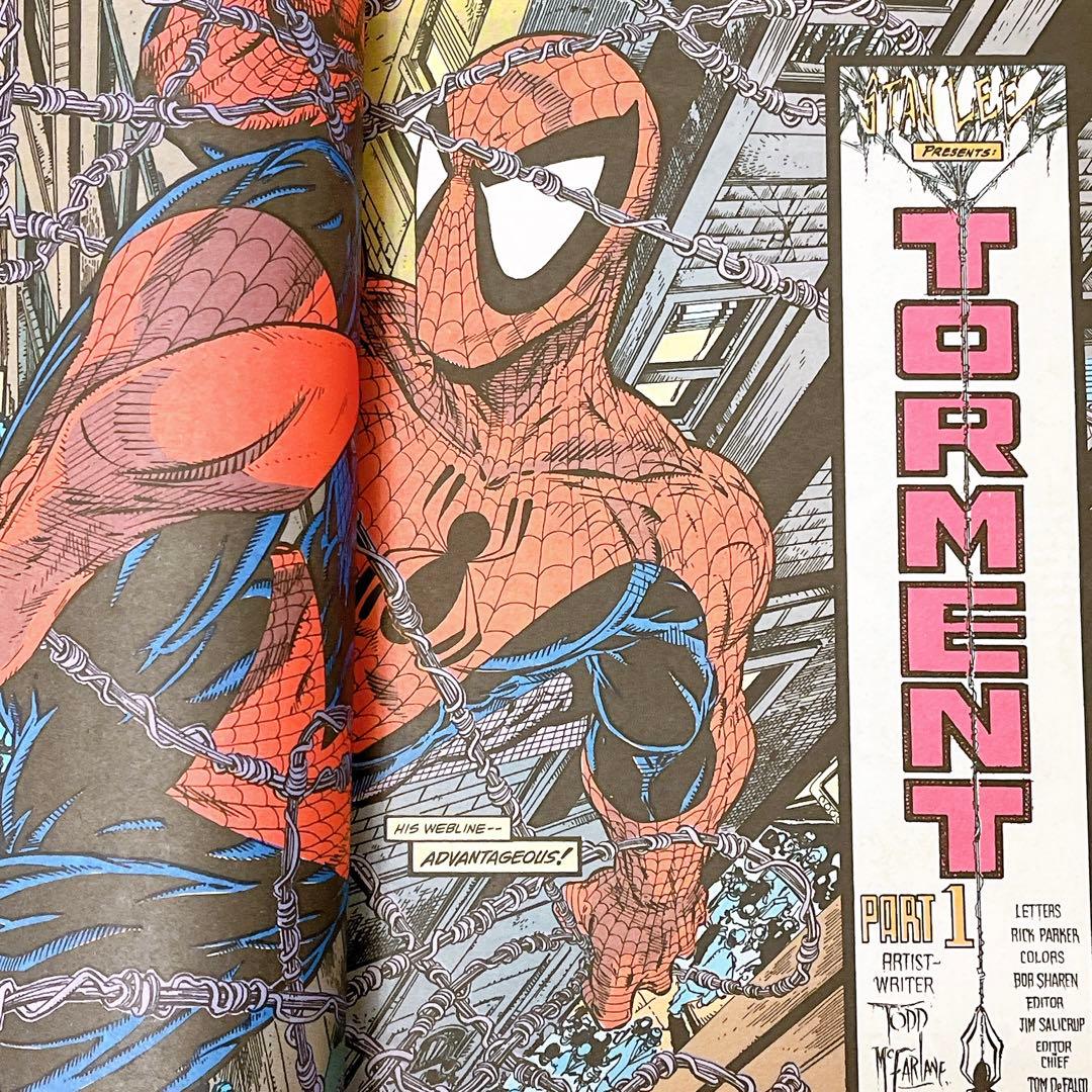 レア】スパイダーマン #1 ゴールド マクファーレン アメコミ リーフ