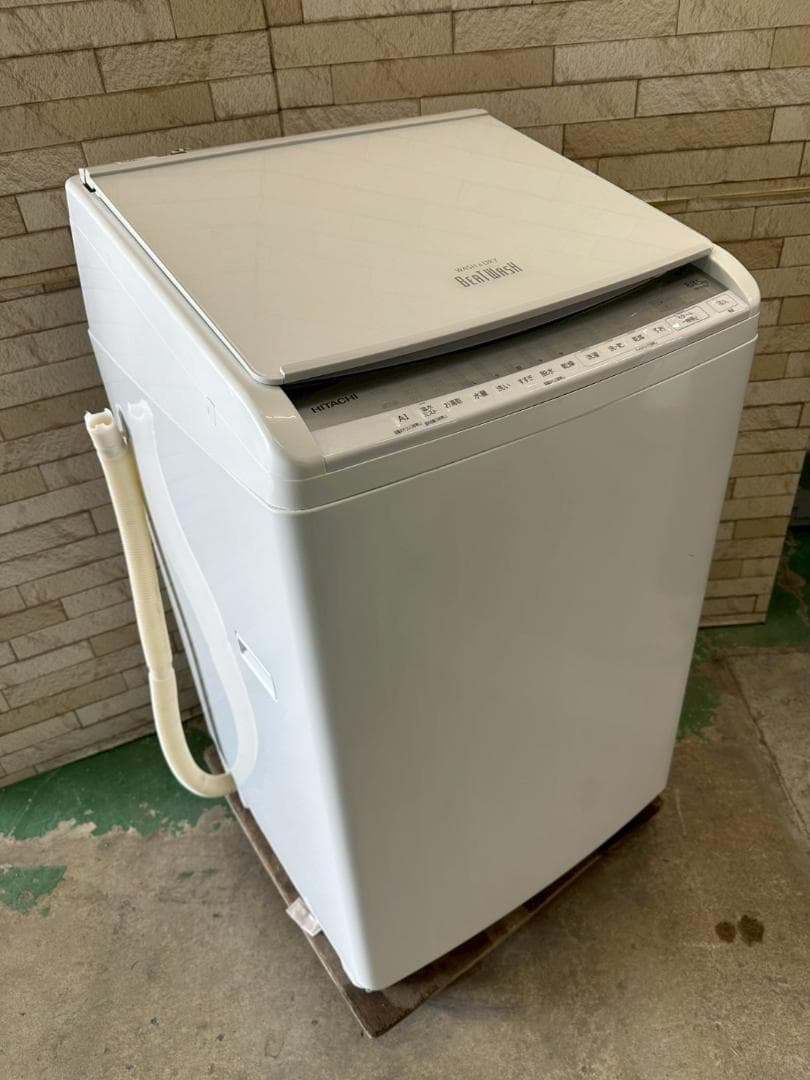 大阪送料無料☆3か月保障付☆日立☆2020年☆BW-DV80F☆IS-1297 - メルカリ