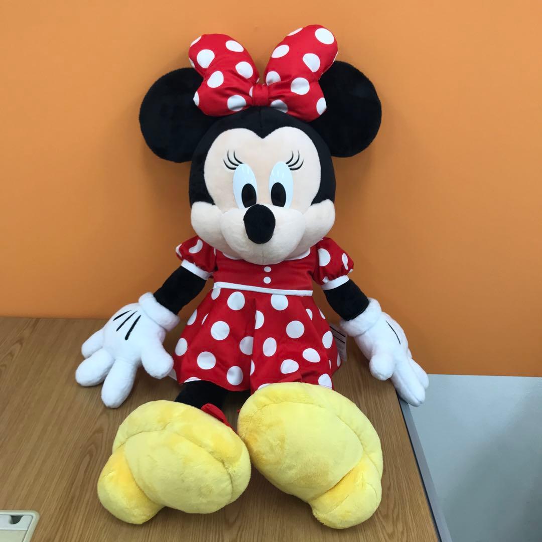 タグ付き ディズニーリゾート ミニー 特大サイズ ぬいぐるみ - メルカリ