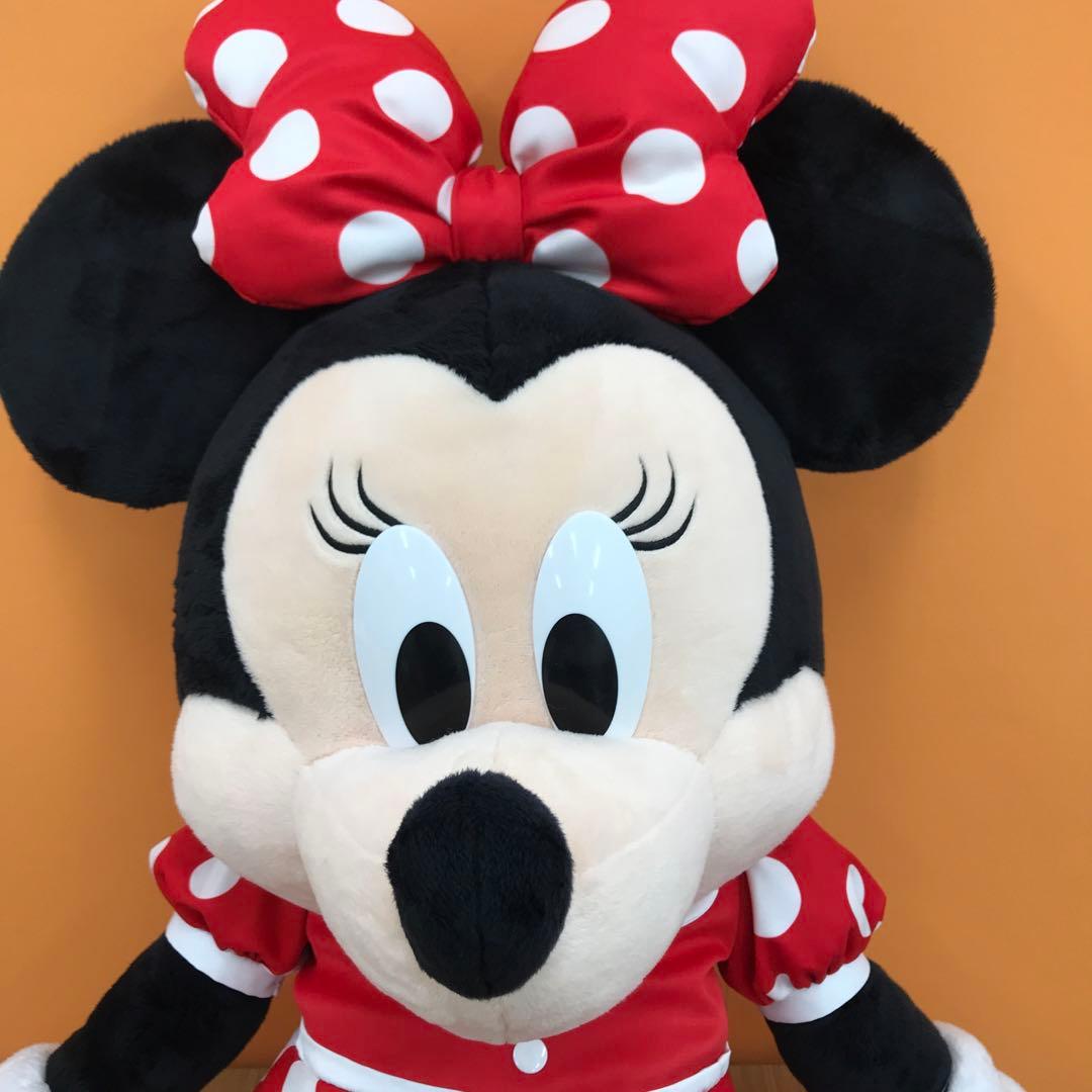 タグ付き ディズニーリゾート ミニー 特大サイズ ぬいぐるみ - メルカリ