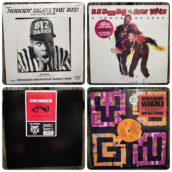 80年代ヒップホップ 12インチレコード 4枚セット - メルカリ