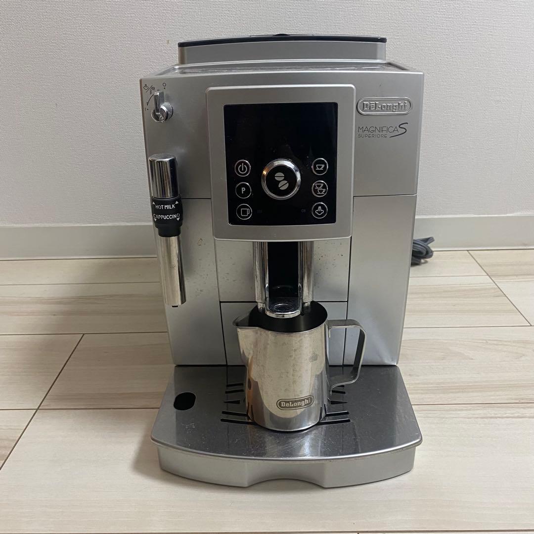 イ*~様 DeLonghi コーヒーメーカー Magnifica Sジャンク ジャンク】デロンギ MAGNIFICA S エスプレッソマシン ジャンク品
