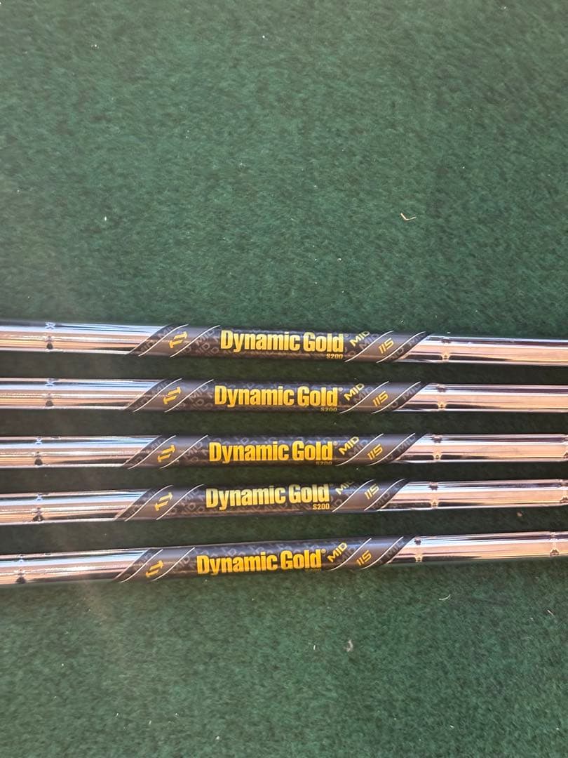 DYNAMIC GOLD MID 115 6-P 5本 Dynamic Gold MID 115 5-PWセット販売 ダイナミックゴールド ミッド