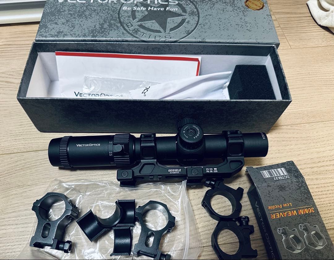 ベクターオプティクス　フォレスターGEN2マウント付き VECTOROPTICS フォレスターGENⅡ SCOC-03Ⅱ レビュー