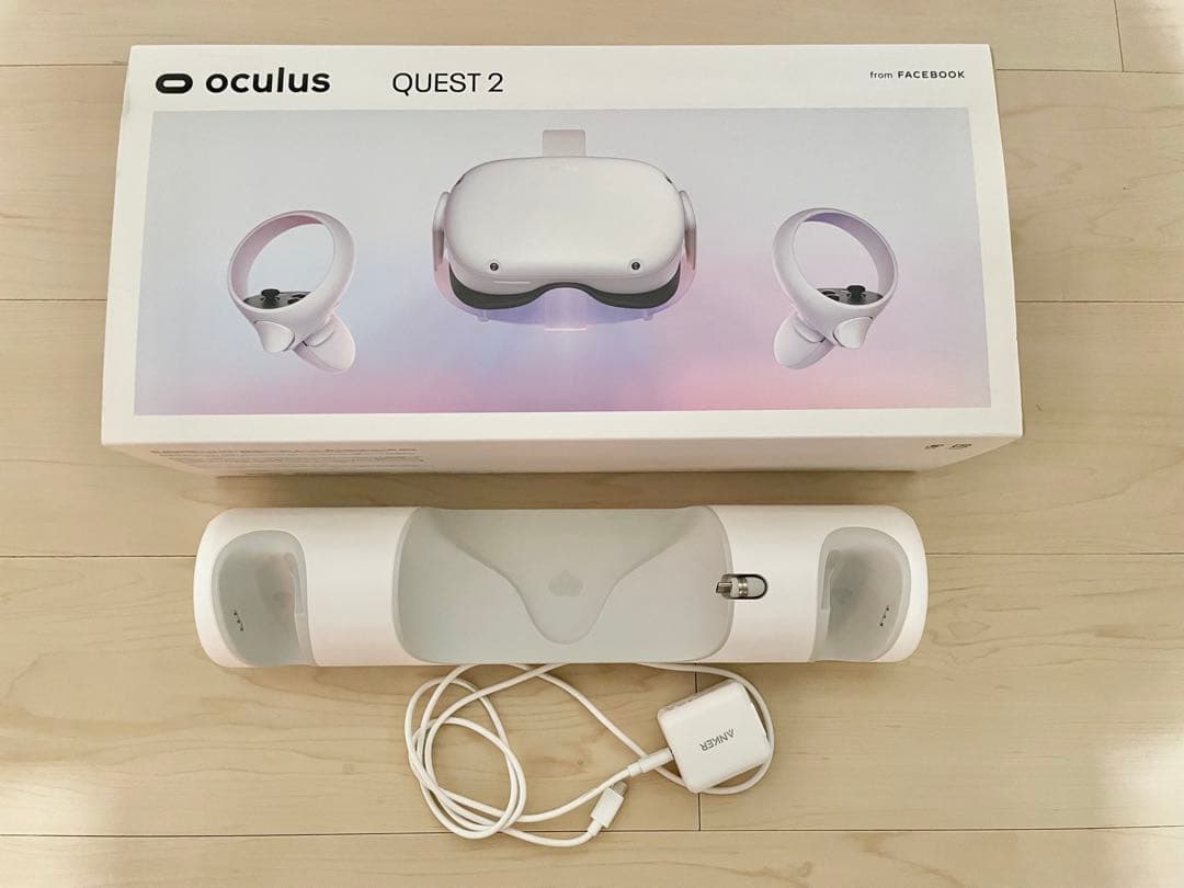  Quest 2 64GB & 専用充電ドック Amazon.com: ZYBER Charging Dock for Meta Quest 2, VR Stand Oculus