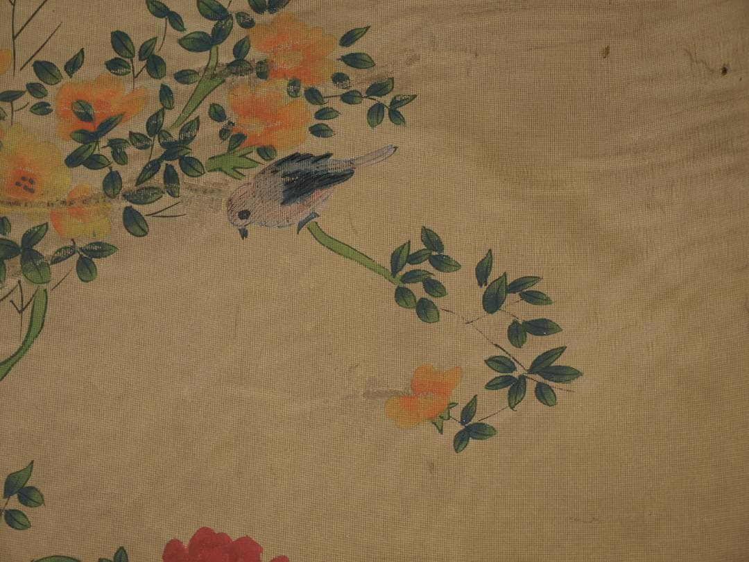 中国明時代の人物図 肉筆絵 激安骨董品 BD287A13-2 - メルカリ