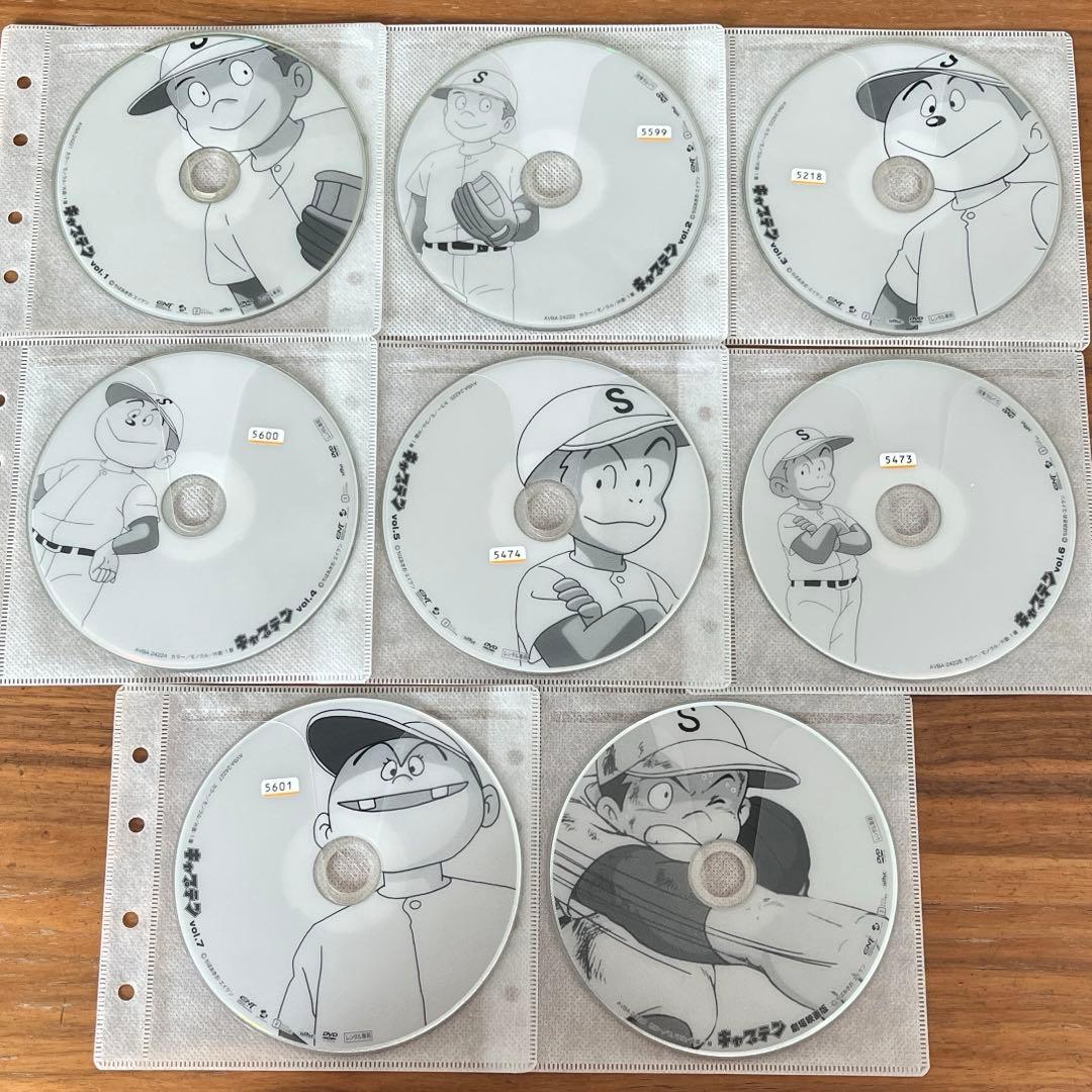 キャプテン 全7巻＋劇場映画版 DVD 8枚 全巻セット