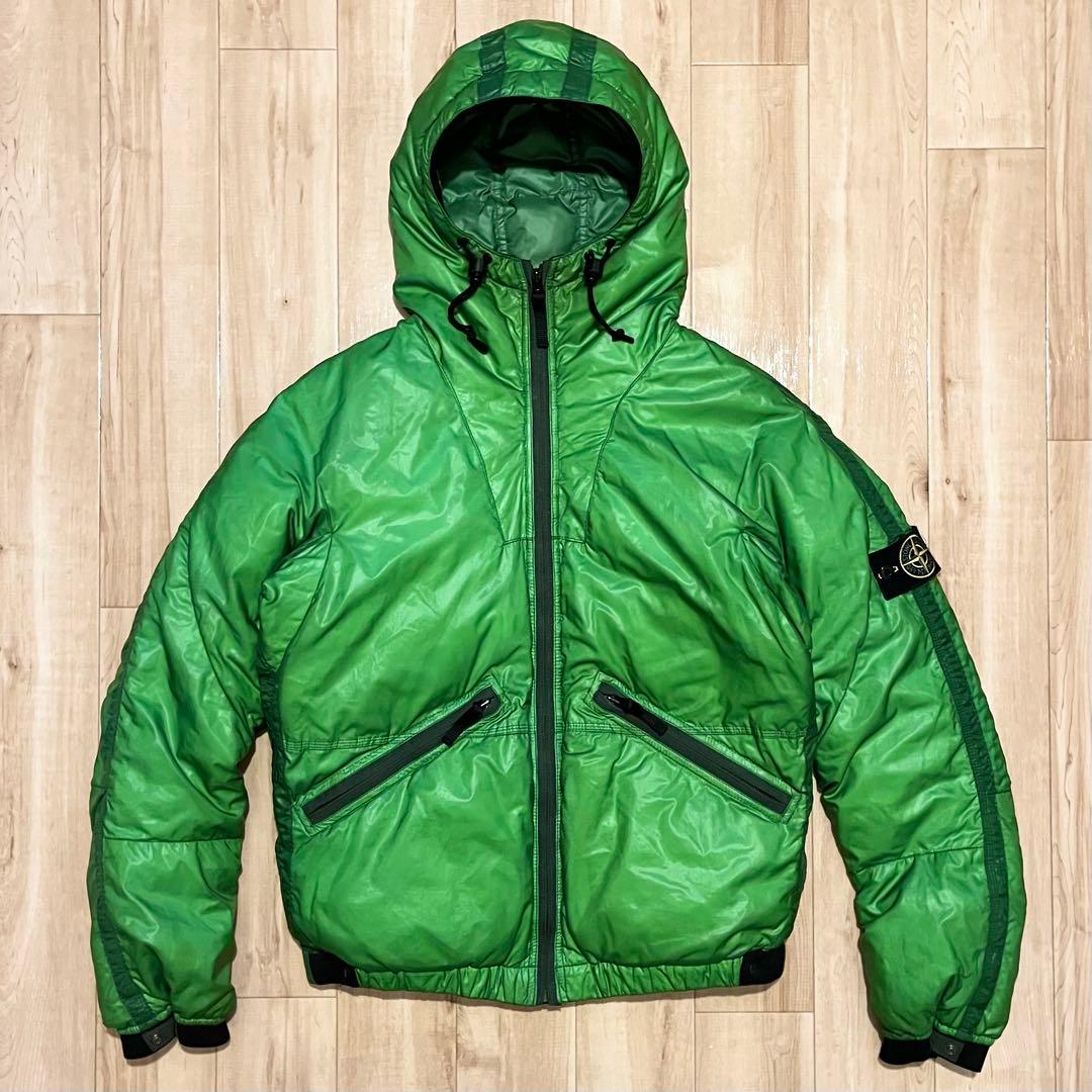 激レア！2008AW STONE ISLAND“GARMENT DYED”ダウン - メルカリ