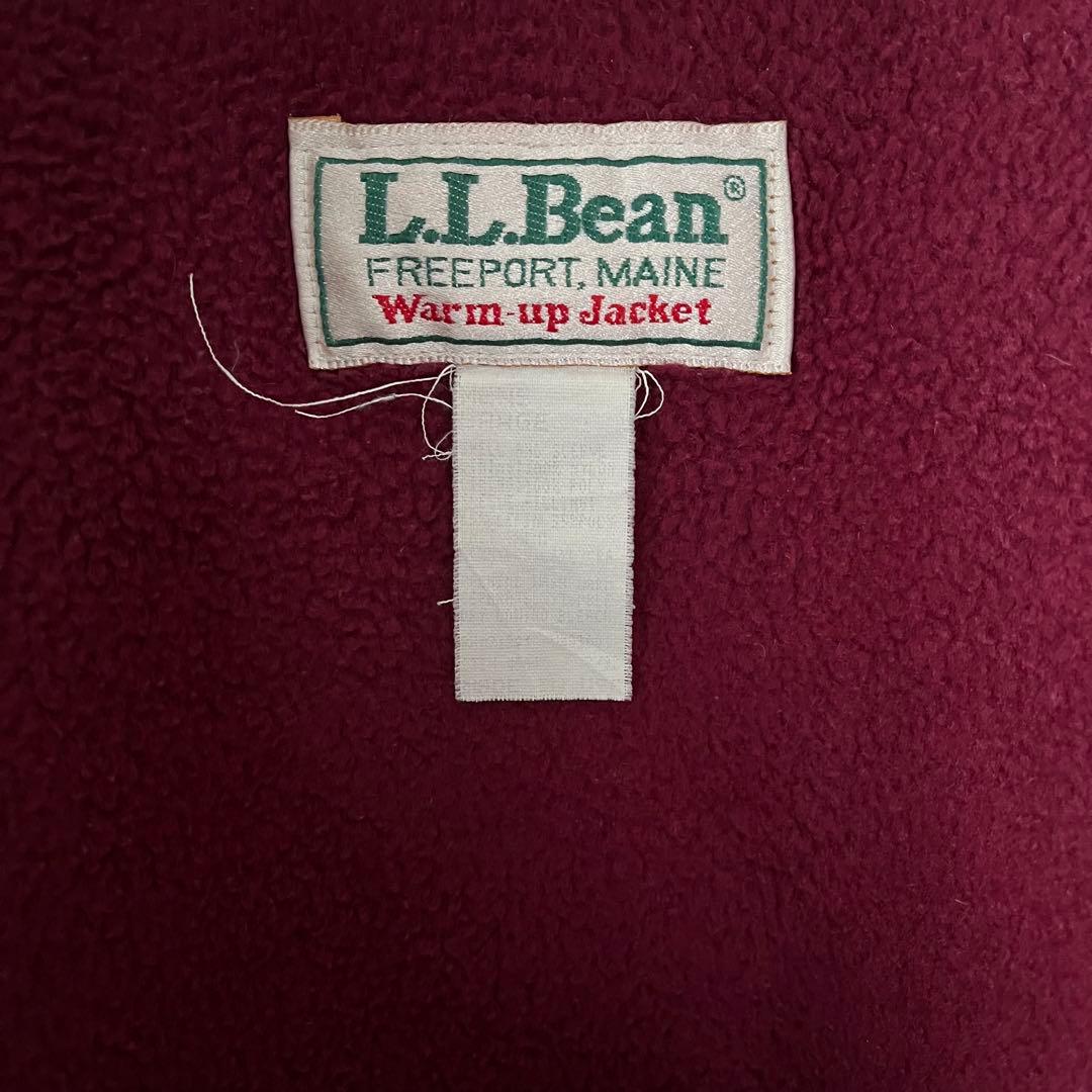 80s 90s L.L.Bean warm up jacket used 古着