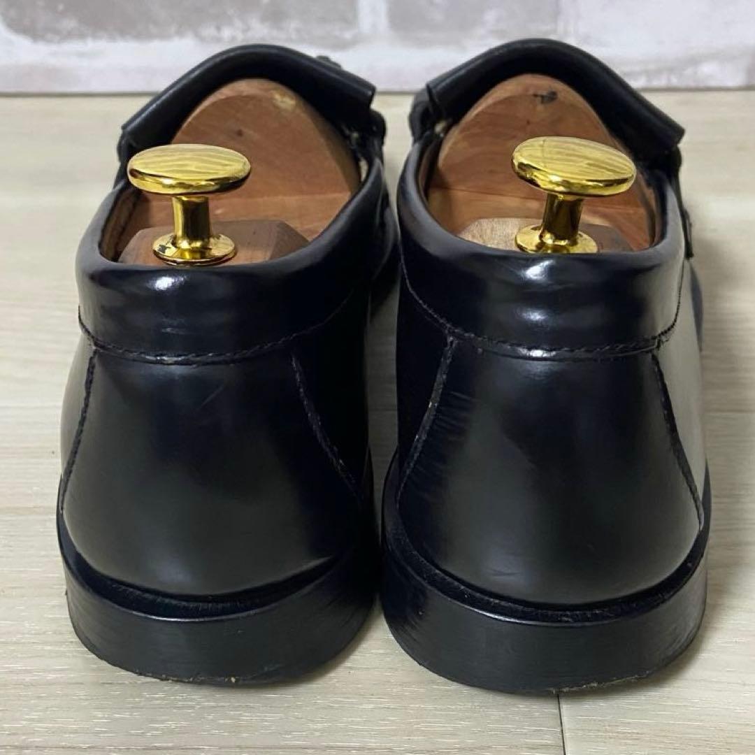 【美品】G.H.BASS キルトタッセルローファー 27.5cm フリンジ