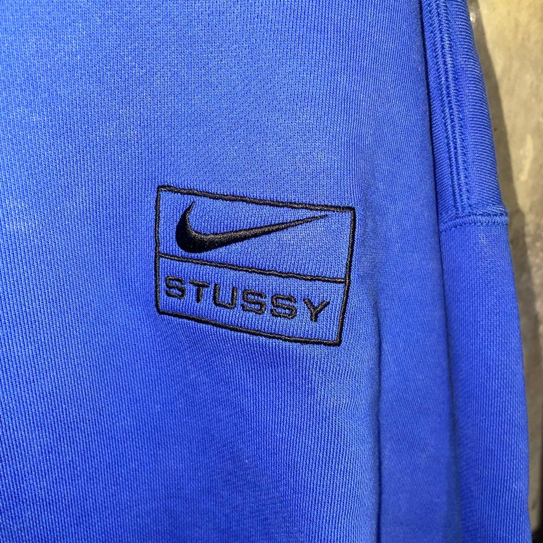 ★*★様 Stussy x Nike Acid Wash Crew \"Blue\"
