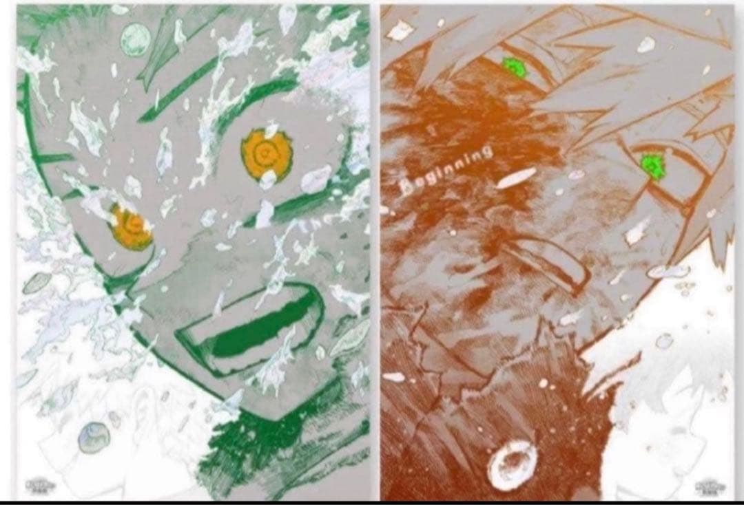 ヒロアカ原画展　ポスター　【The Beginning】 ヒロアカ 原画展 The beginning ポスター - メルカリ