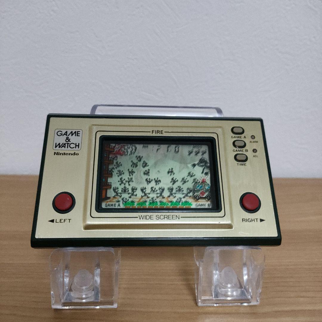 ゲーム＆ウォッチ ファイア ニンテンドー 任天堂 メンテナンス済み