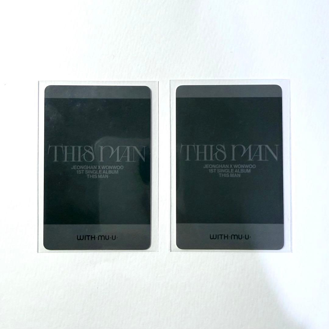seventeen セブチ this man withmuu ジョンハン トレカ - メルカリ