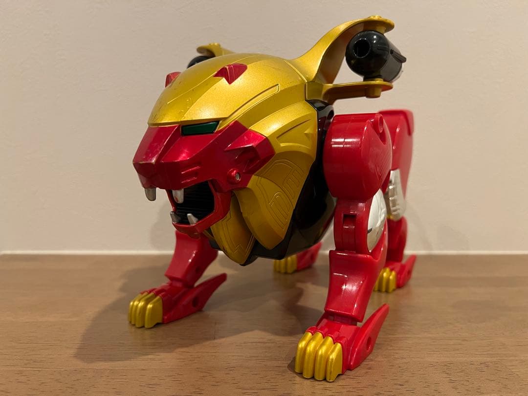 当時物】巨大ガオライオン DX超合金 百獣戦隊ガオレンジャー - メルカリ