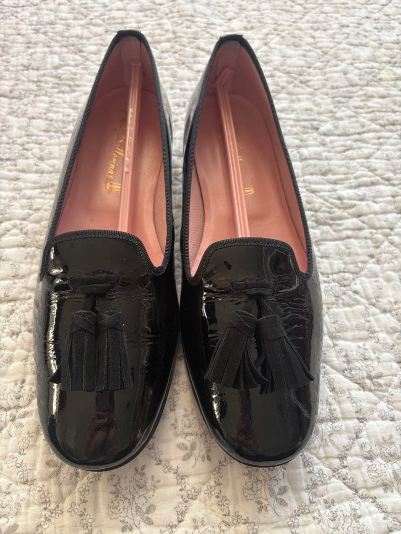 Pretty Ballerinas ブラック フラットシューズ 38