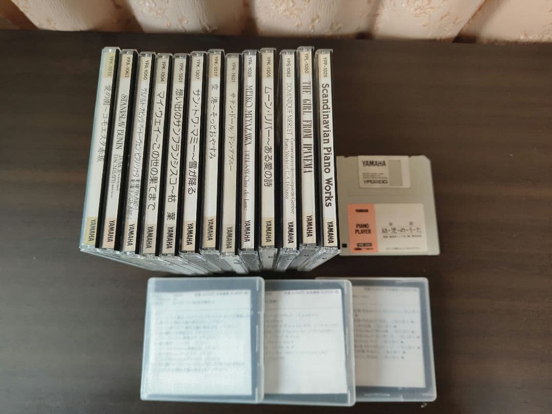 YAMAHA ピアノプレーヤソフト　17枚 株式会社ピアノプラザ | YAMAHA S6X