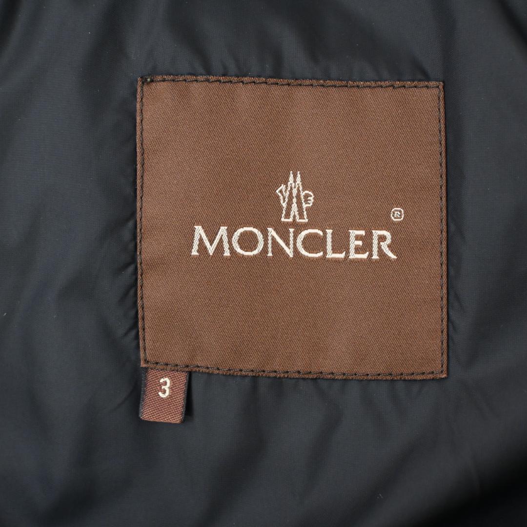 48457☆冬 モンクレール BAZILLE 茶タグ ダウンジャケット