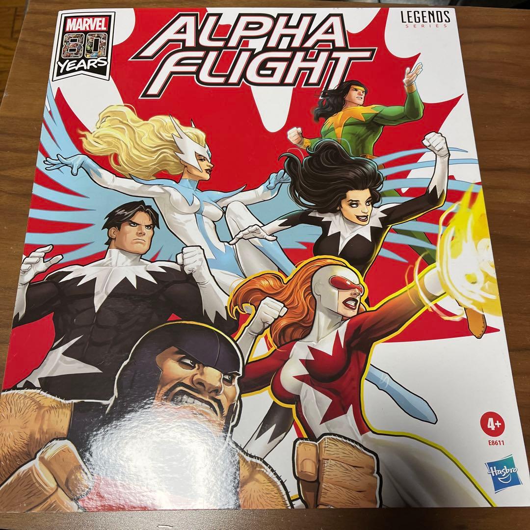 マーベルレジェンド アルファフライト 6体ボックスセット カナダ x-men