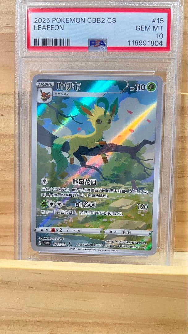 PSA10 連番 中国版 リーフィア ニンフィア ブラッキー イーブイar