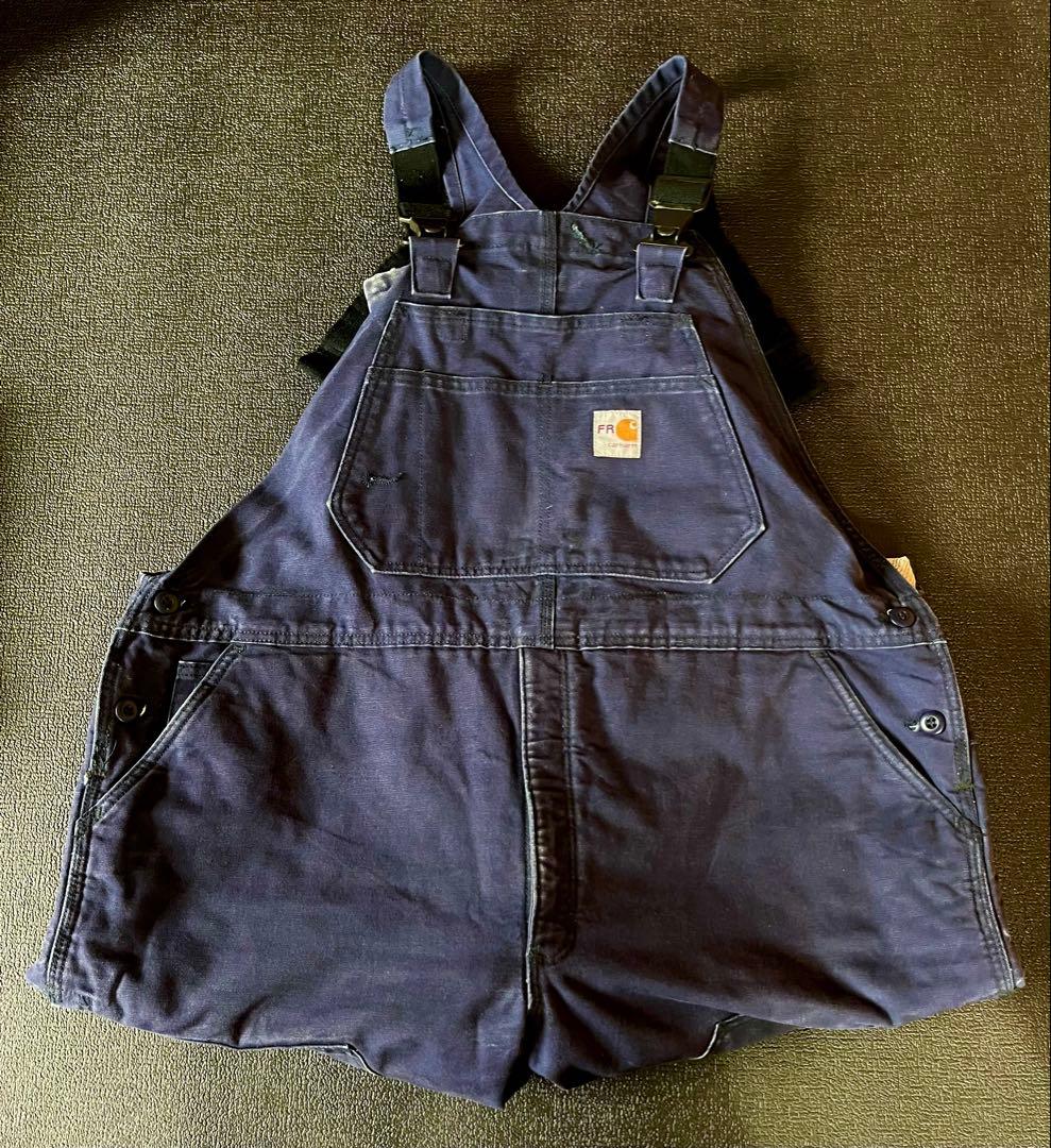 carhartt FR オーバーオール ダブルニー ダック地 MEXICO製 - メルカリ
