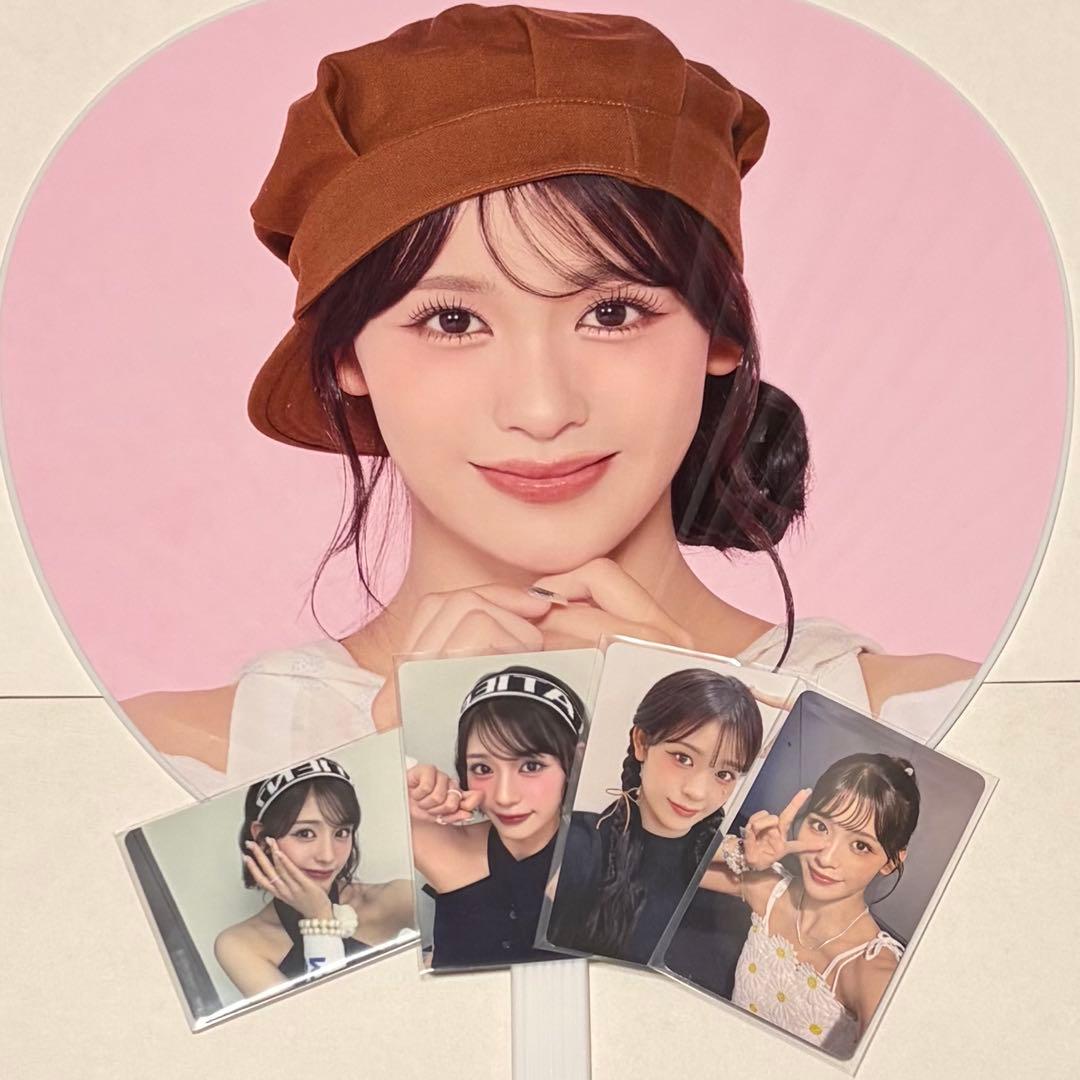 値下げ❌ ME:I ミーアイ 石井蘭 RAN うちわ トレカ まとめ売り - メルカリ