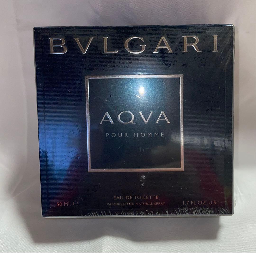【BVLGARI】AQVA アクア 新品未使用 50ml 希少 廃盤 BVLGARI（ブルガリ） 香水 アクア ブルガリプールオム マリン 正規品