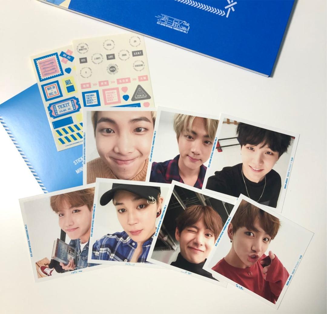 BTS 君に届く スクラップブック BTS ファンミ 君に届く スクラップ