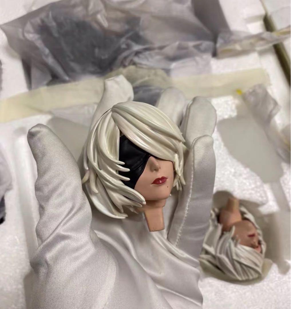 ニーア オートマタ 2B 1/4 ガレージキット ガレキ スタチュー ②⑨