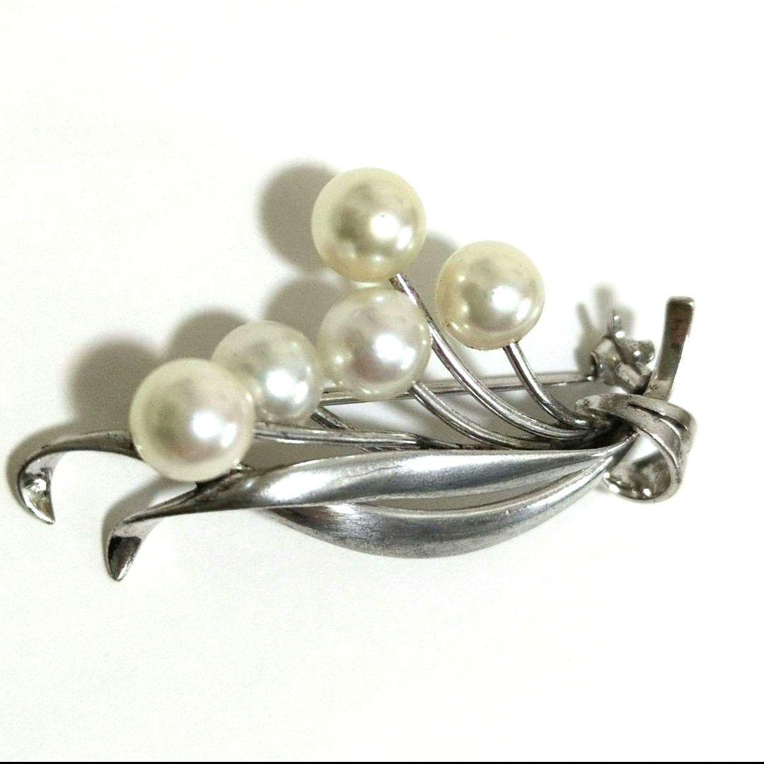 つ*つ様 MIKIMOTO パール ブローチ フラワー ブーケ 5.5g - メルカリ