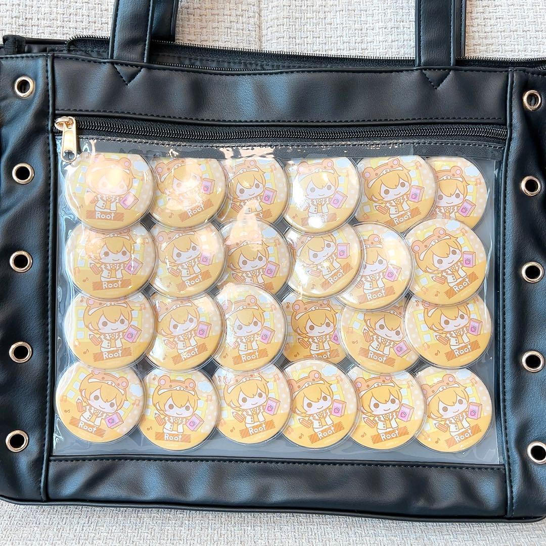 すとぷり るぅとくん痛バ 缶バッジ24コ WEGO すとぷり痛ば 痛バッグ