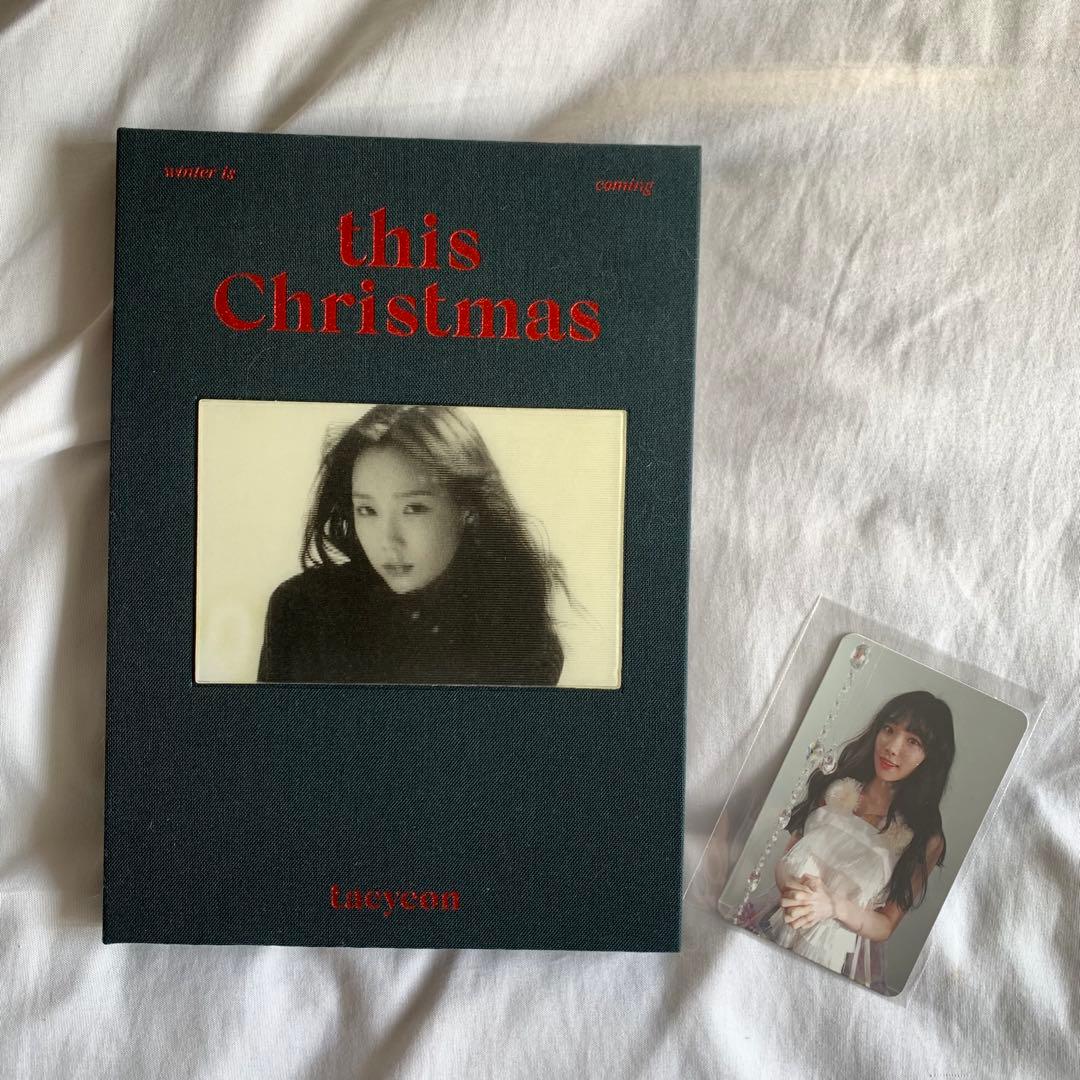 少女時代 テヨン this Christmas アルバム トレカ付き - メルカリ