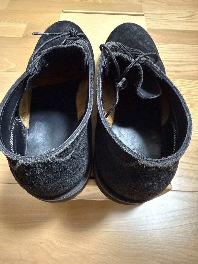 Hathorn Boots オックスフォード　27.0CM 黒ラフアウト