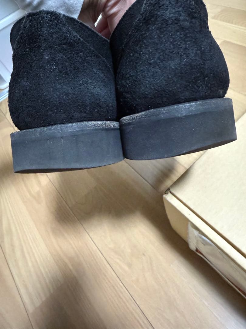 Hathorn Boots オックスフォード　27.0CM 黒ラフアウト