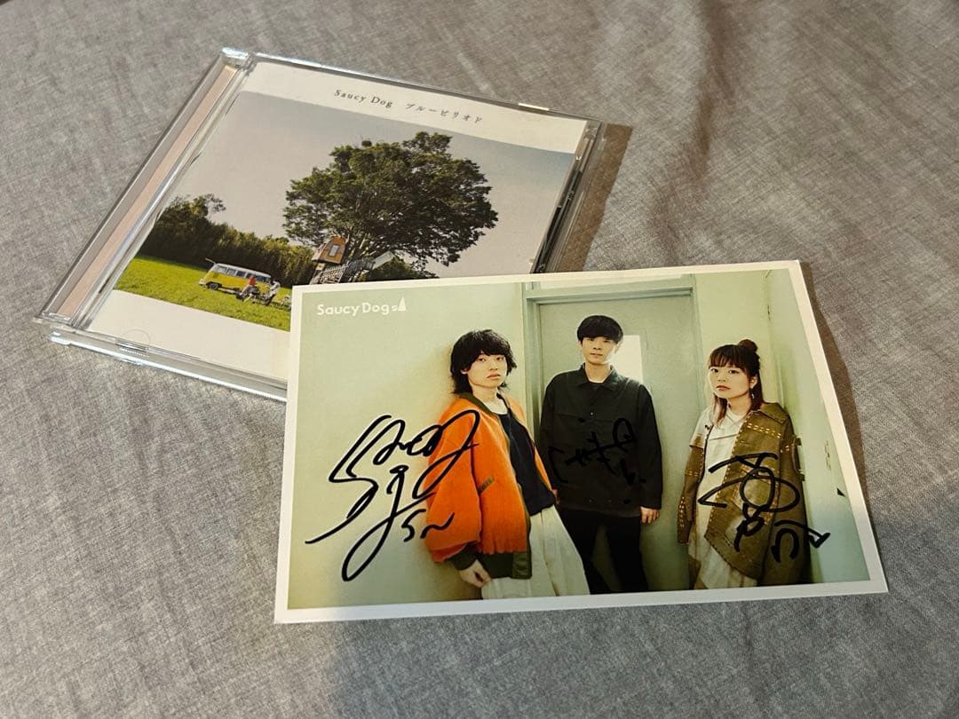 Saucy Dog 直筆サイン付き - メルカリ