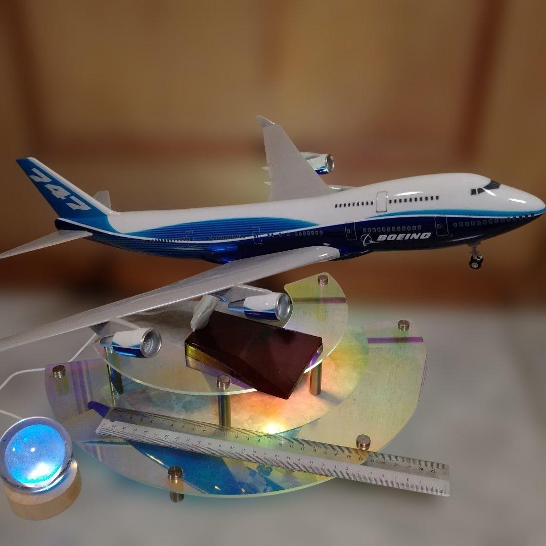 ○ボーイング747 スケール1/150=約47cm美品 - メルカリ