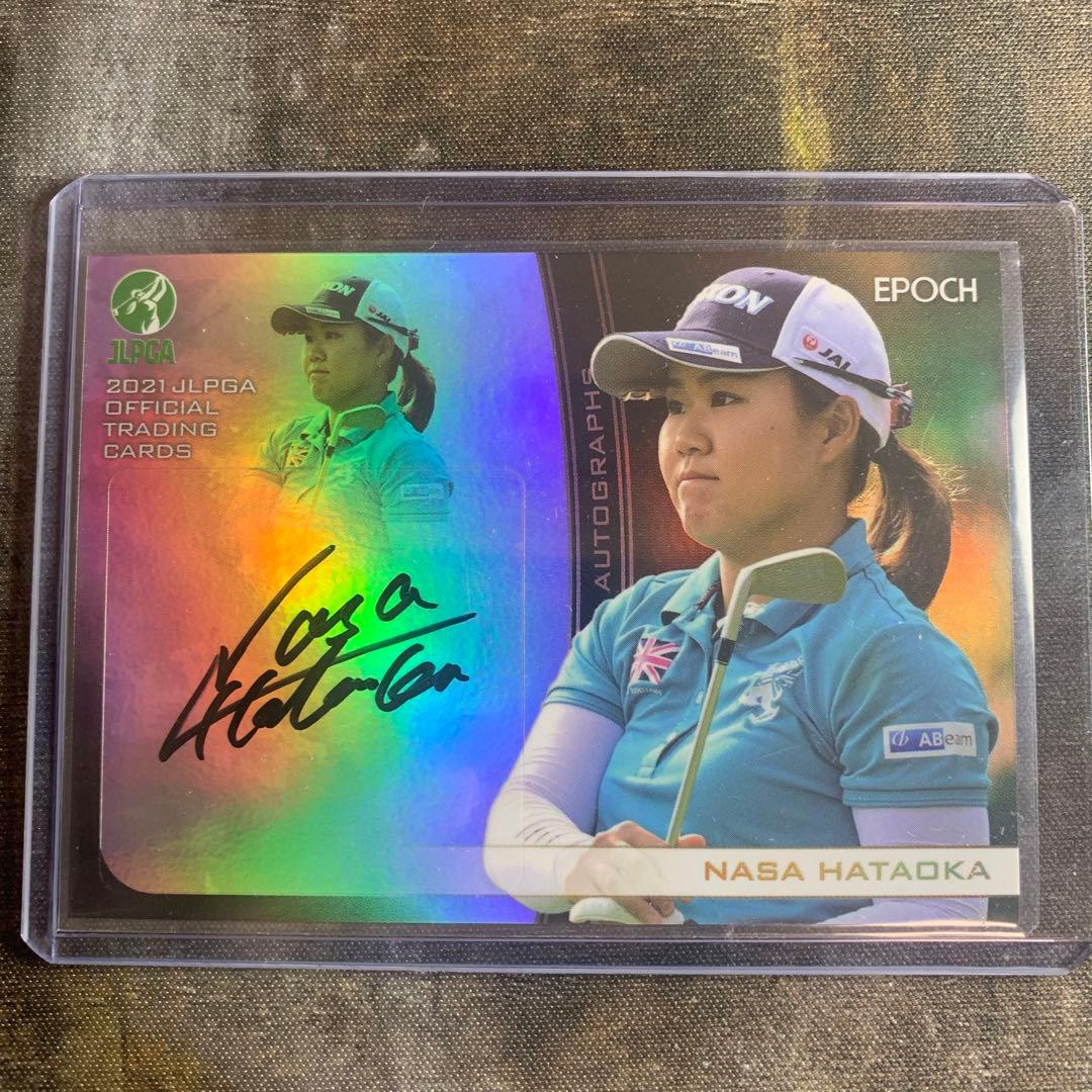 スポーツカード】JLPGA エポック2021 畑岡奈紗 直筆サイン 27/30