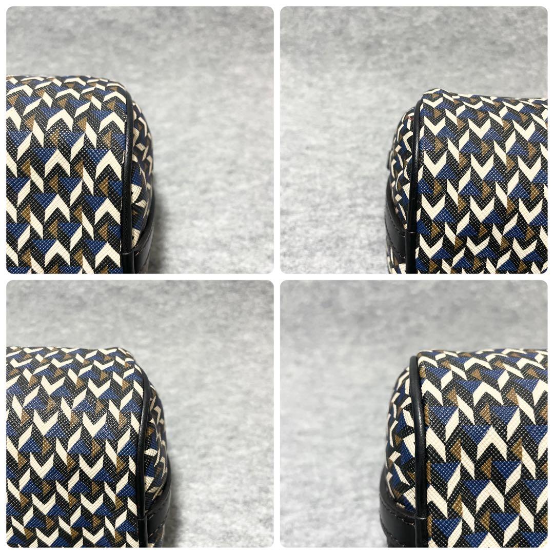 専用】 ロベルタピエリ ミニボストン 2way PVC × レザー 黒 - メルカリ