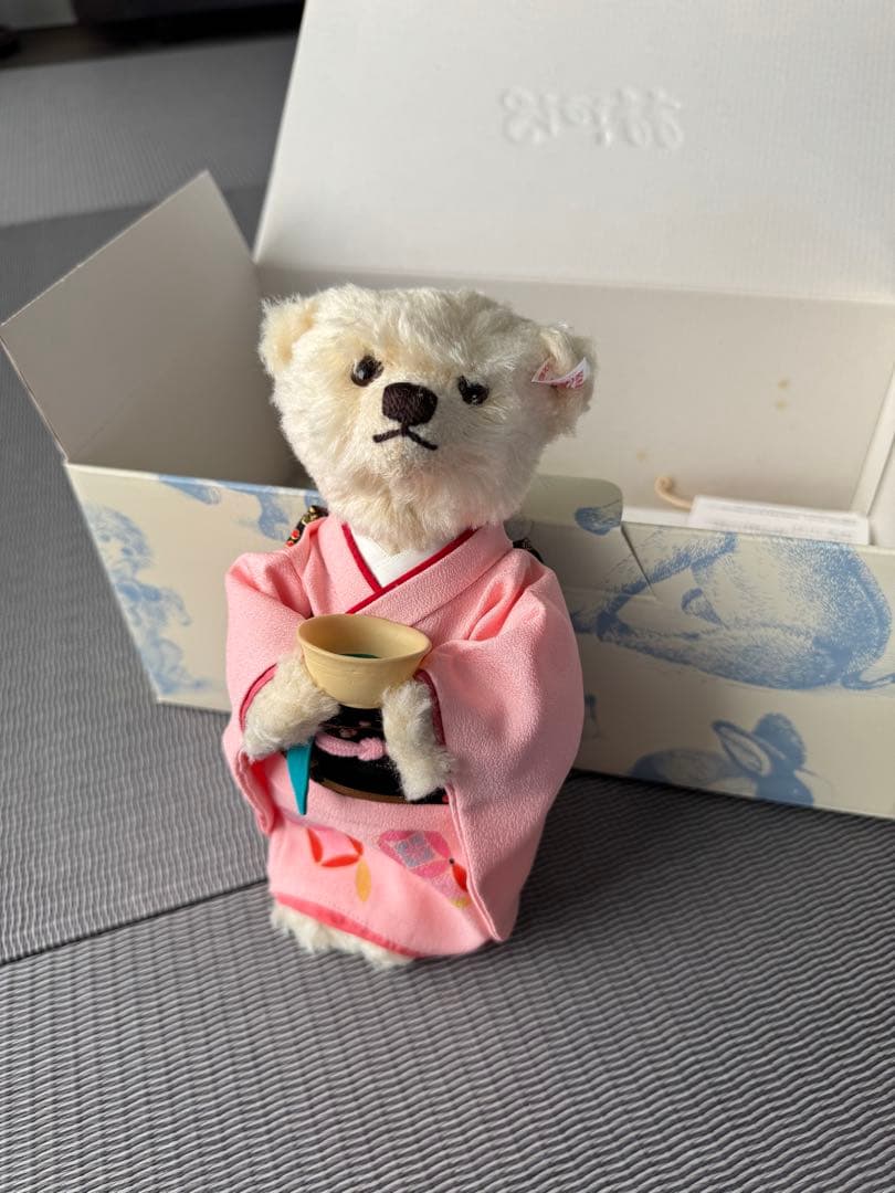 シュタイフベア 日本限定 茶道 遠州流コラボシリアルナンバーつき