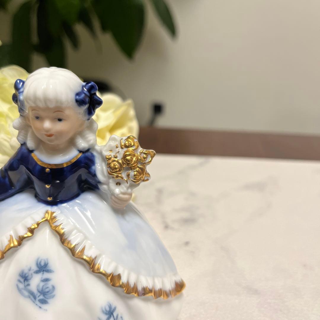 《Demainドマン》陶器オルゴール人形（いい日旅立ち） - メルカリ