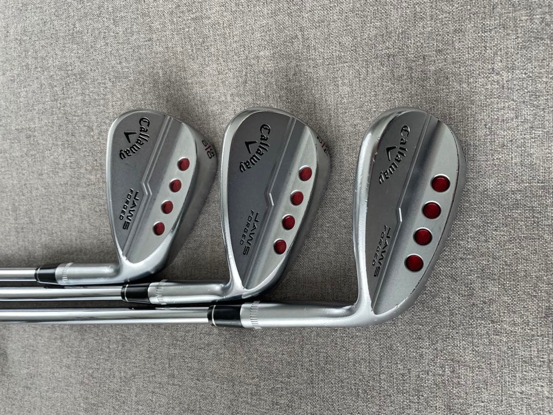 JAWS ウェッジ3本セット50/54/58度キャロウェイ