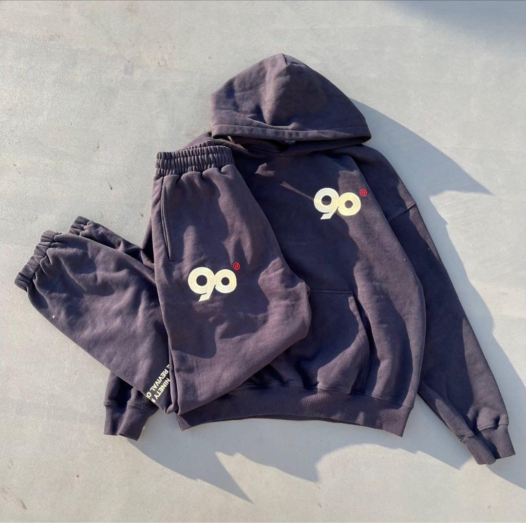 9090 90 Logo セットアップ ネイビー - メルカリ