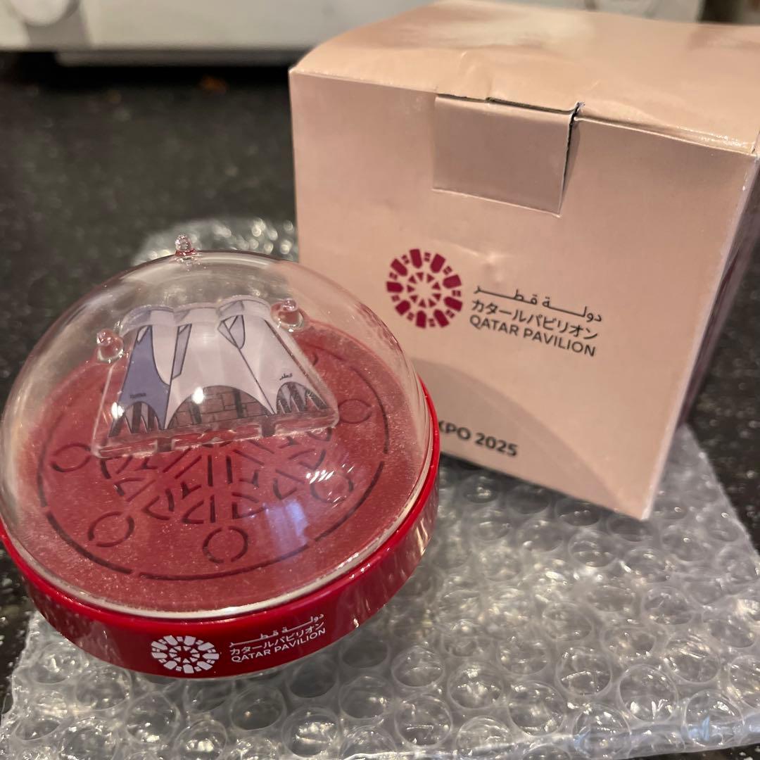 新品未使用】大阪関西万博 カタールパビリオン サンドアート オブジェ